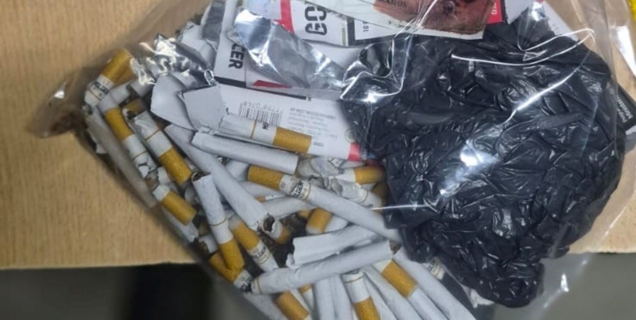 Una mujer intentó ingresar marihuana oculta en cigarrillos a la cárcel de Las Flores; fue detenida