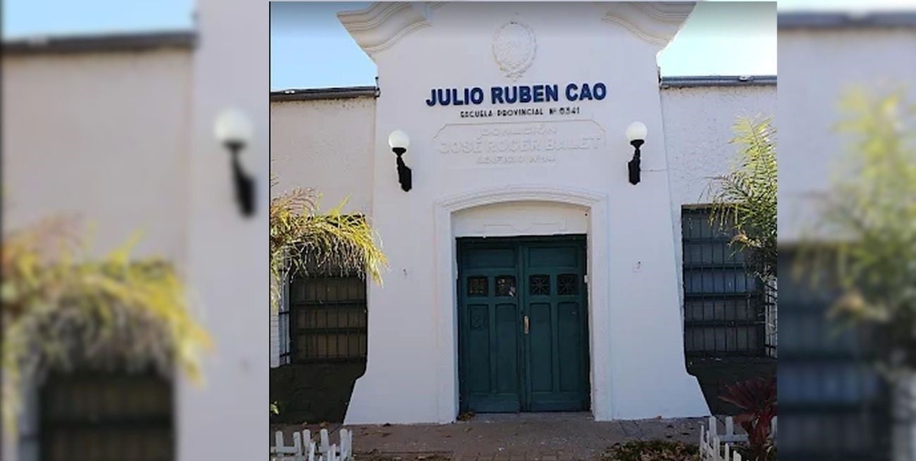 Preocupación en la escuela Julio Rubén Cao por una seguidilla de robos