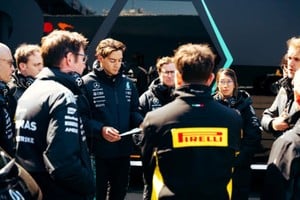 En los registros, Russell marcó el mejor tiempo con 1m33s899.