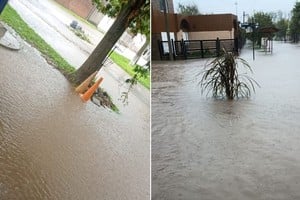 Las precipitaciones dejaron al descubierto problemas de drenaje en distintos puntos