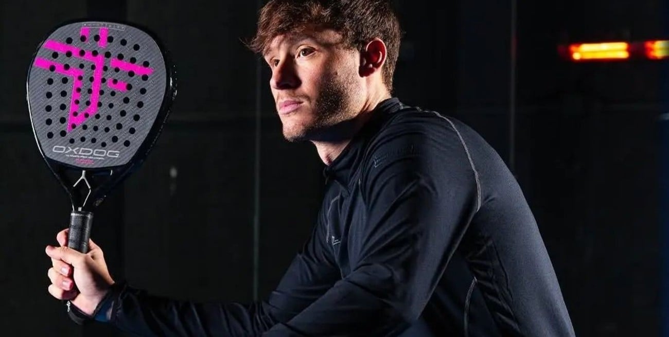 Ignacio Sager, un santafesino en la élite del pádel mundial