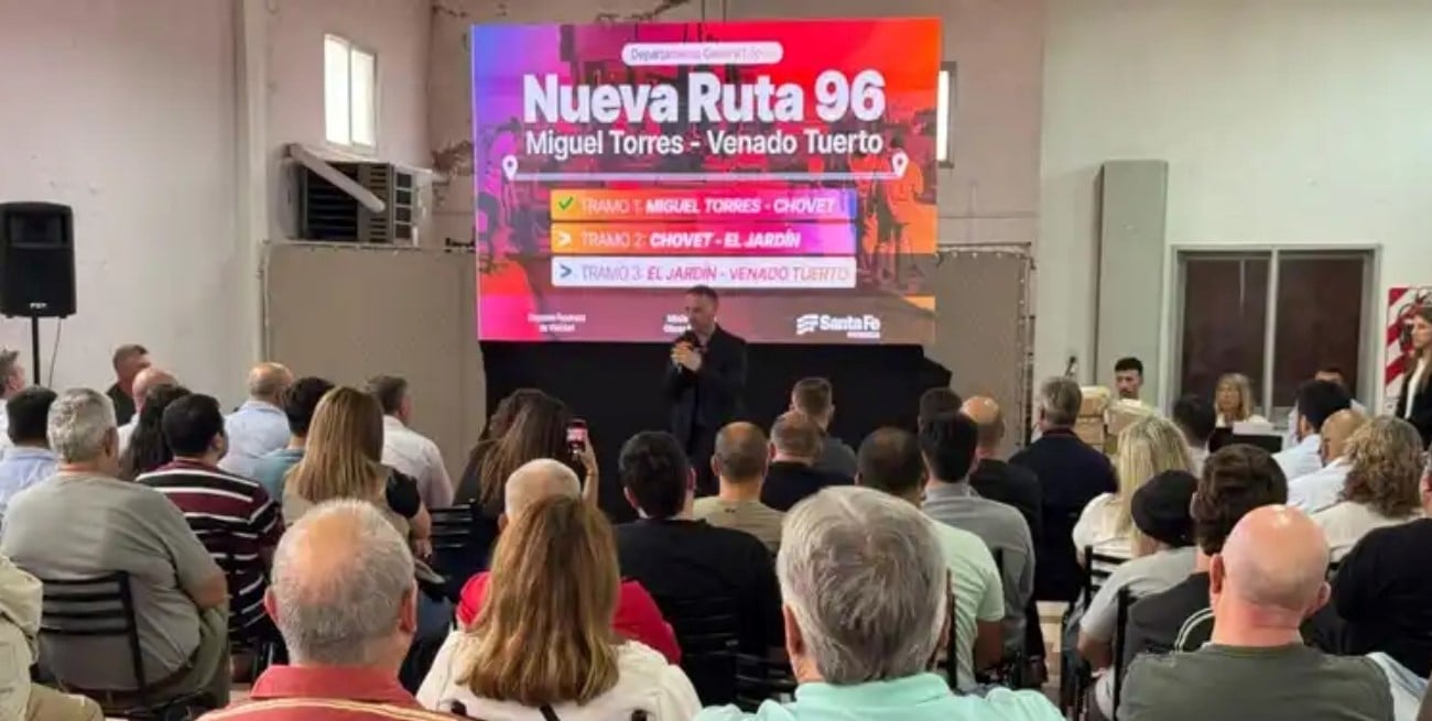 Ruta 96: Vialidad Provincial reafirma el compromiso con las obras clave para el sur de Santa Fe