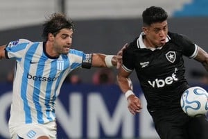 Racing cayó 3-2 ante Botafogo en el Cilindro por la segunda fecha de la Copa Sudamericana.