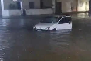 Intensas lluvias en el norte santafesino.
