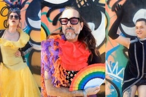 Corrales, Britos y Almada: formados en múltiples áreas del universo artístico, militantes de la dignificación de la danza como trabajo. Fotos: Gentileza producción