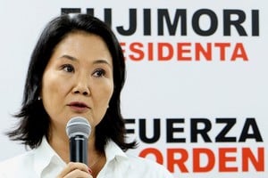 Keiko Fujimori es la única confirmada para la segunda vuelta en Perú. Crédito: Reuters.