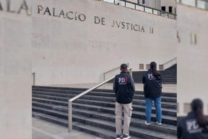 Policías santafesinos trabajaron junto a sus pares cordobeses. Foto: Gentileza