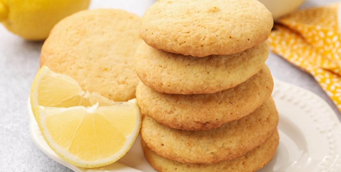Galletitas craqueladas de limón en menos de 30 minutos
