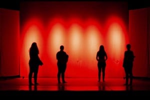 La puesta retoma palabras de Francia Márquez, Nemonte Nenquimo, Máxima Acuña y Berta Cáceres, ganadoras del Premio Goldman, “el Nobel del medio ambiente”. Foto: Gentileza Teatro Azul