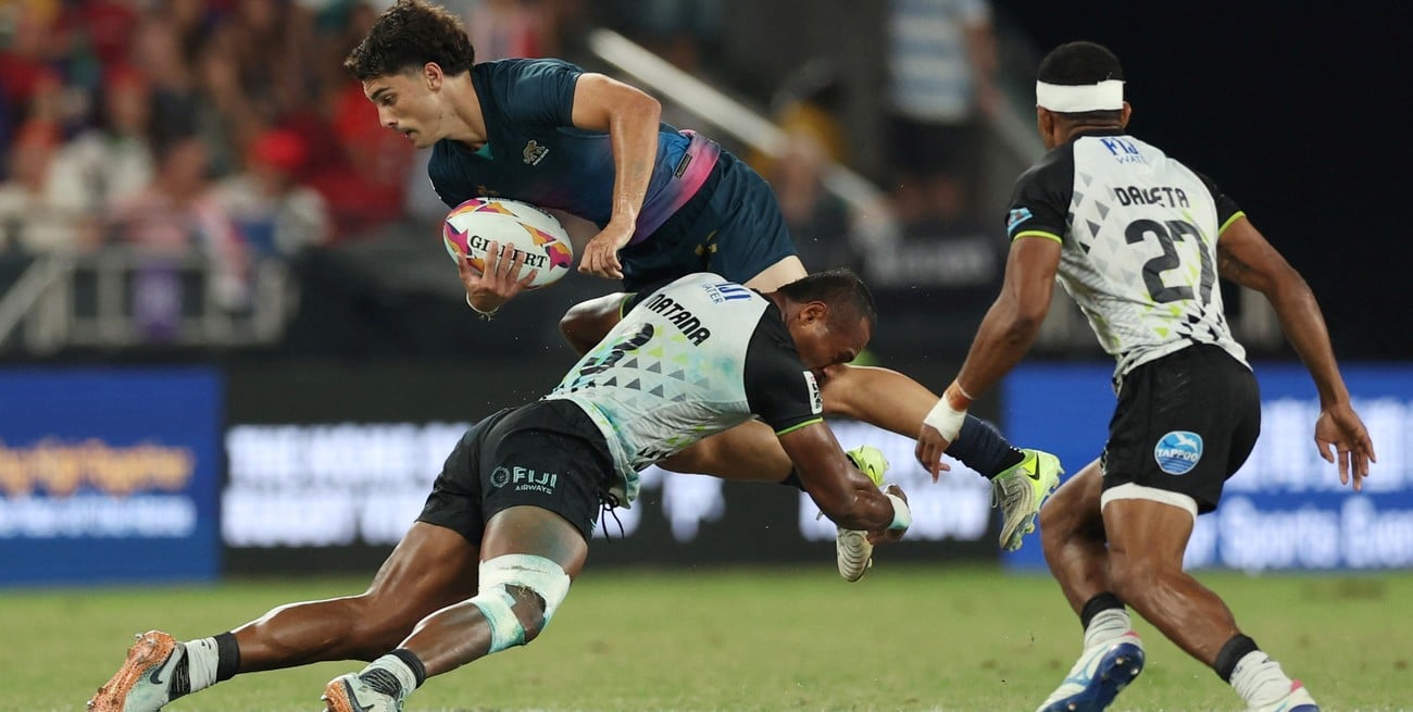 Argentina derrotó a Fiji y está entre los cuatro mejores en Hong Kong