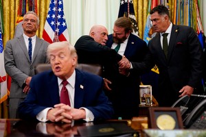 Trump confirmó la toma del buque iraní y volvió a elevar la tensión en Medio Oriente.Foto: Reuters