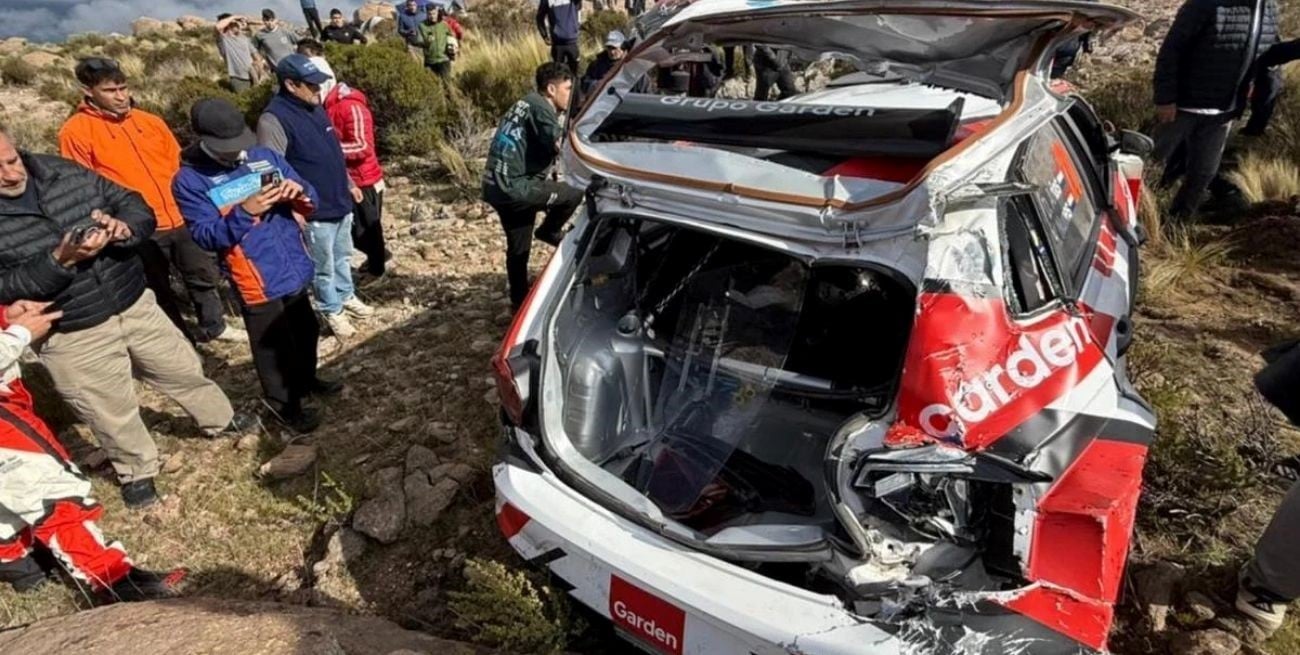 Fatal accidente en el Rally Sudamericano: murió un espectador y suspendieron la competencia en Mina Clavero