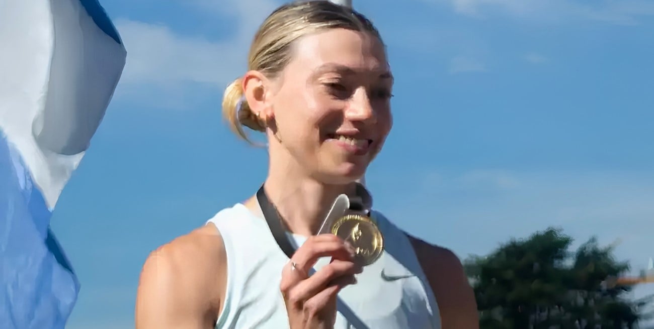 Guillermina Cossio campeona en los 200 metros llanos de Argentina