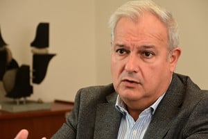 Pablo Farías, diputado nacional por Santa Fe (Provincias Unidas) y presidente de la comisión de Pequeñas y Medianas Empresas. Foto: Flavio Raina.