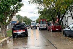 Muerte y misterio en barrio Barranquitas. Foto: Gentileza 