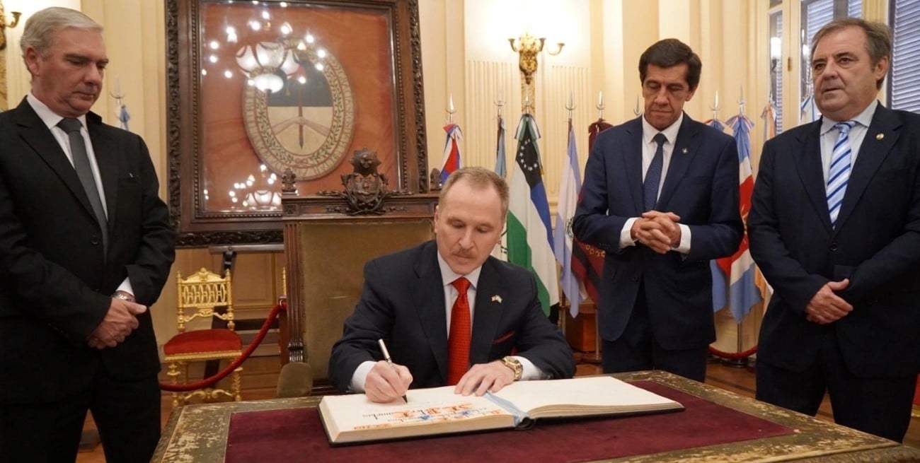 Lamelas siguió con la puja ante China por la influencia: "Aquí va a haber muchas inversiones"