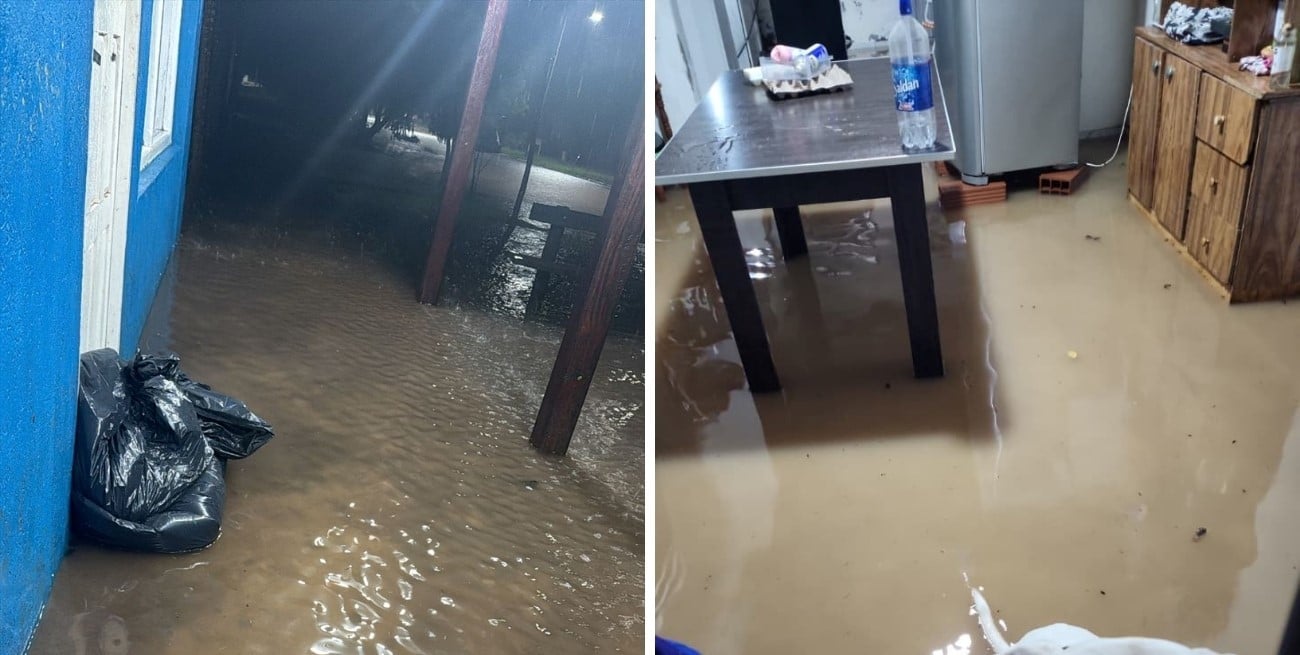 Inundación en Villa Minetti: cayeron 240 mm en 14 horas y hay evacuados