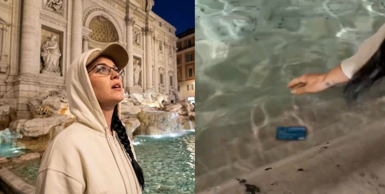 Katy Perry tiró su tarjeta de crédito a la Fontana di Trevi por falta de cambio: “Necesitaba buena suerte"
