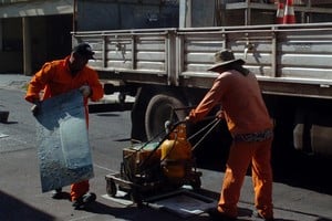 El municipio pintará las dársenas en los próximos días.
