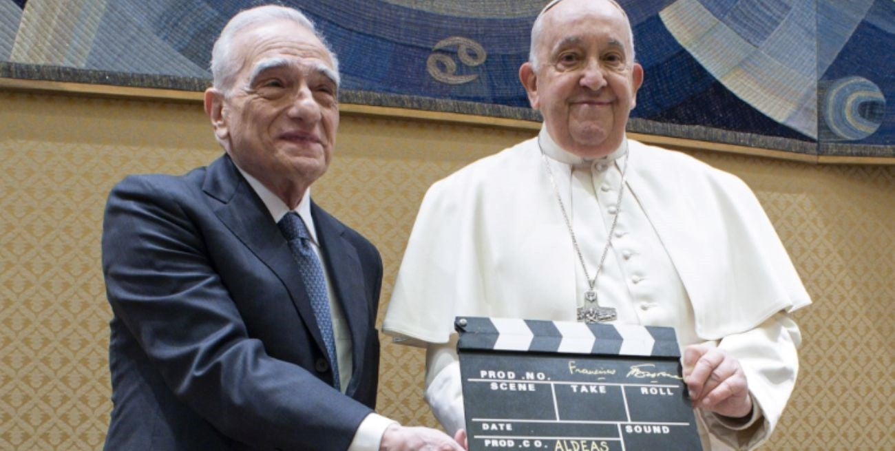 Martin Scorsese presentó su nueva película sobre el papa Francisco