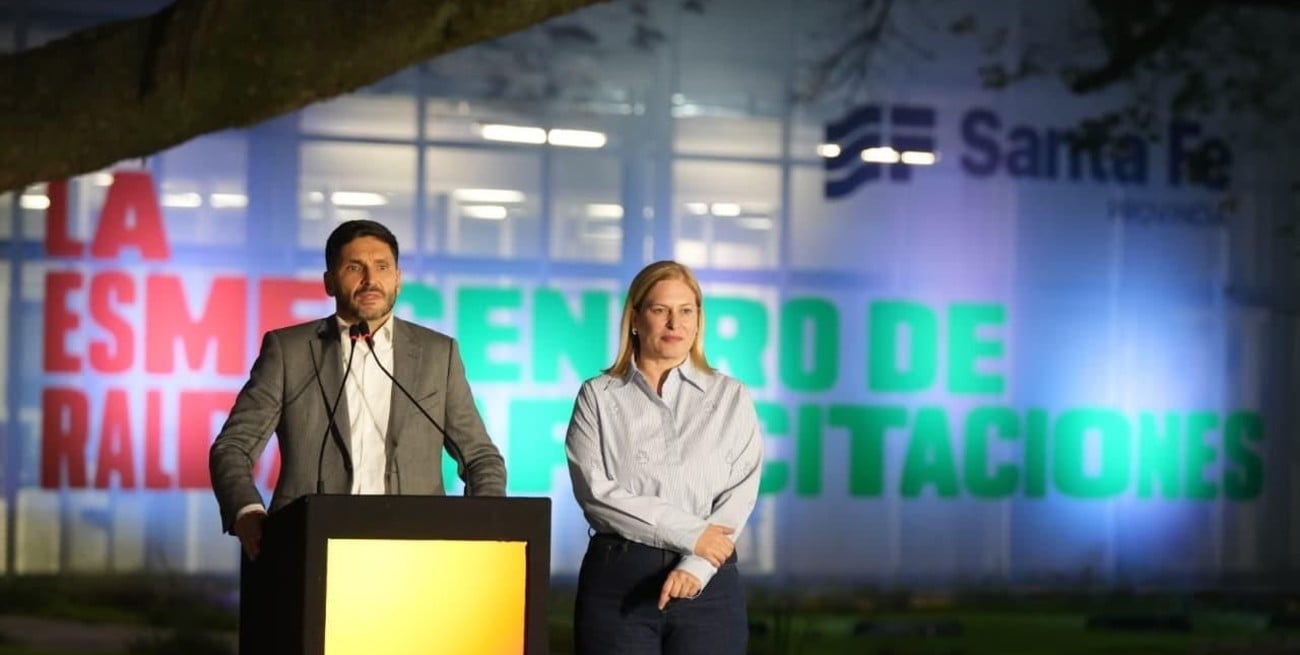 Pullaro en La Esmeralda: "En tiempos de no inversión, esta obra en Santa Fe es revolucionaria"