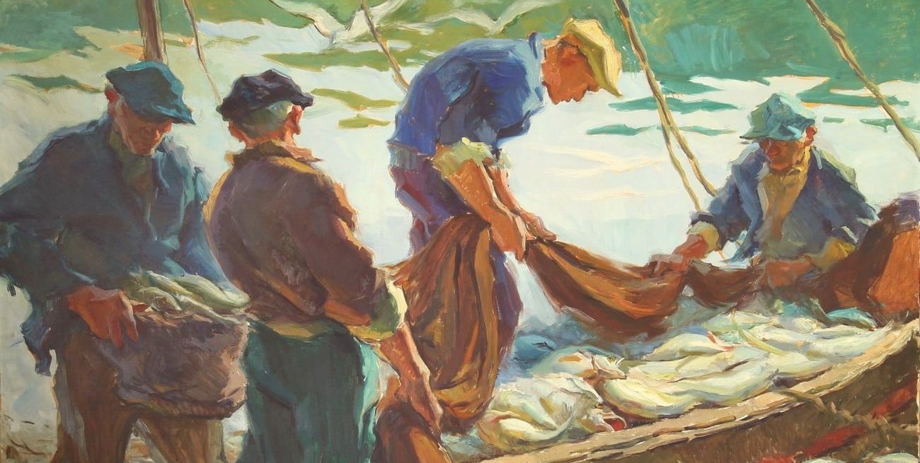 La muestra que trajo a Santa Fe el mundo de los pescadores marplatenses
