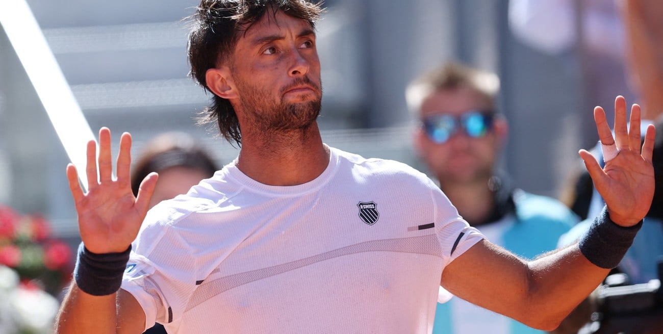 Masters 1000: Tirante debutó con autoridad en Madrid y ahora irá contra Tommy Paul
