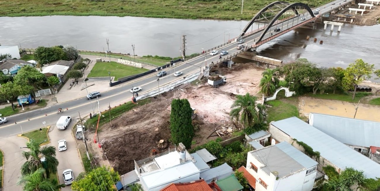 Nuevo puente Santa Fe-Santo Tomé: qué pasó con la viga y cómo avanza la obra