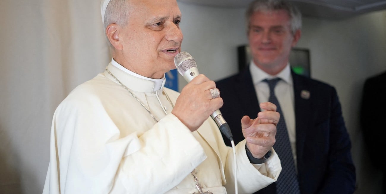 El Papa León XIV pide una "nueva cultura de paz" y rechazó la guerra 