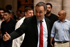 El Jefe de Gabinete, Manuel Adorni. Foto:  REUTERS / Pedro Lazaro Fernandez.