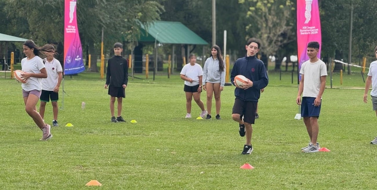 Pilar fue sede de una jornada recreativa en la antesala de los Juegos Suramericanos