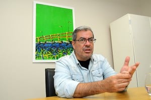 El jefe del bloque de diputados nacionales del peronismo estuvo en El Litoral, y repasó los desafíos institucionales a los que se enfrenta la política y el Congreso. Foto: Guillermo Di Salvatore