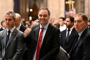 La Cámara baja citó para este miércoles a las 10.30 a la sesión de informe de gestión por parte de Adorni, que tendrá el apoyo de Milei y presión opositora por su situación judicial. Foto: REUTERS / Pedro Lazaro Fernandez.