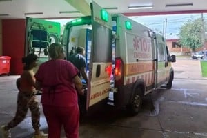 El niño fue llevado al Hospital “Dr. Ramón Madariaga”