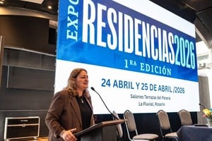 Apertura de la Primera Expo Residencias realizada en Rosario.