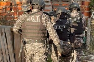 Detenidos por microtráfico en Recreo. Foto: Gentileza