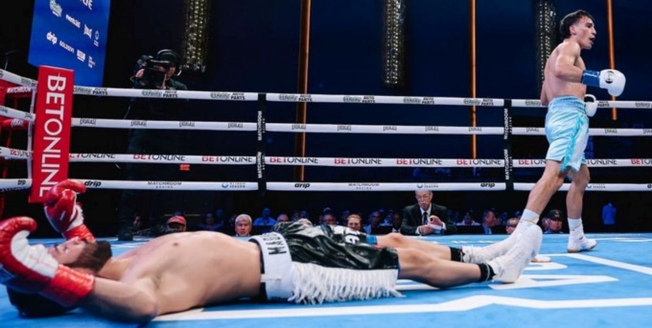 Alan “Veneno” Chaves debutó en Estados Unidos con un nocaut ante Miguel Madueño 
