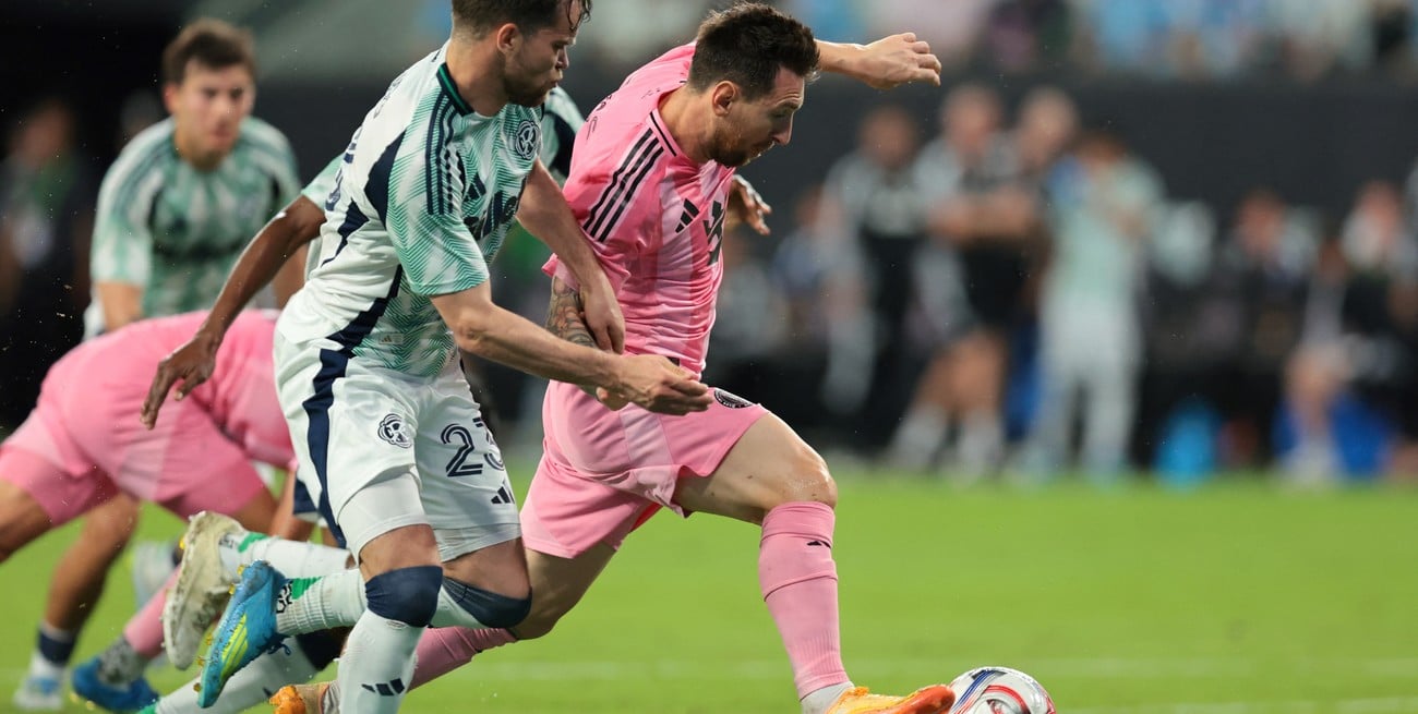 La bronca de Messi tras el 1-1 de Inter Miami: discusión con el árbitro y salida caliente
