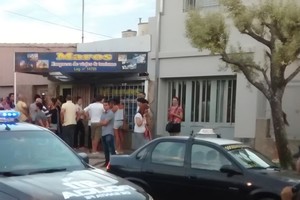 La agencia estaba ubicada sobre calle 1° de Mayo al 6900 de la cuidad de Santa Fe.