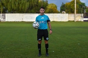 Miguel Mesquida, debut en la máxima categoría liguista. Gentileza: Ana Bordón