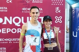 Juan Ignacio Dutari y Nélida Peñaflor ganaron los 10K