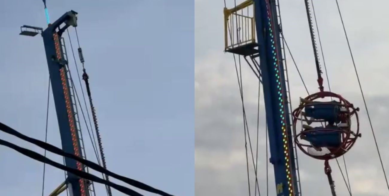 Pánico en Sevilla: dos niños resultaron heridos tras la falla de un juego