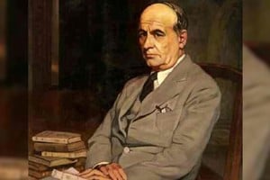 Representación ilustrada de José Ortega y Gasset. Filósofo y ensayista español de renombre, fue el exponente principal de la teoría del perspectivismo y de la razón vital e histórica, líder del movimiento conocido como Novecentismo.
