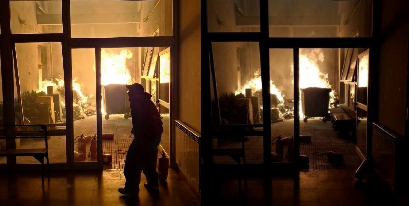 Susto en la UBA: evacuaron la Facultad de Ciencias Sociales por un incendio en la sede Constitución