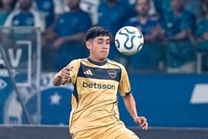 Cruzeiro vs Boca. Foto: @BocaJrsOficial