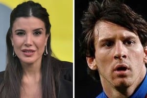 La actriz aseguró que el encuentro ocurrió en otra etapa de la vida del futbolista.