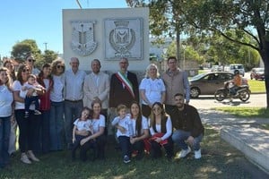 Borla participó este domingo de los actos protocolares que se llevaron a cabo en el marco del 20º aniversario del hermanamiento de las dos ciudades.