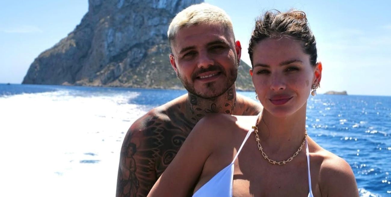 Mauro Icardi y La China Suárez, a puro sol y relax en una playa de Turquía