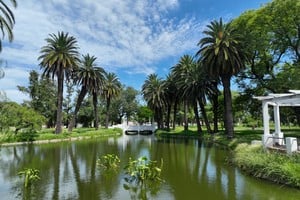 Uno de los lagos del precioso parque.

Fernando Nicola.