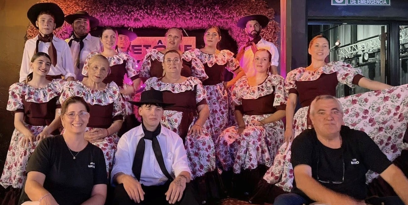 El ballet folclórico de San Jerónimo del Sauce volvió a destacarse en "La Encendida"
